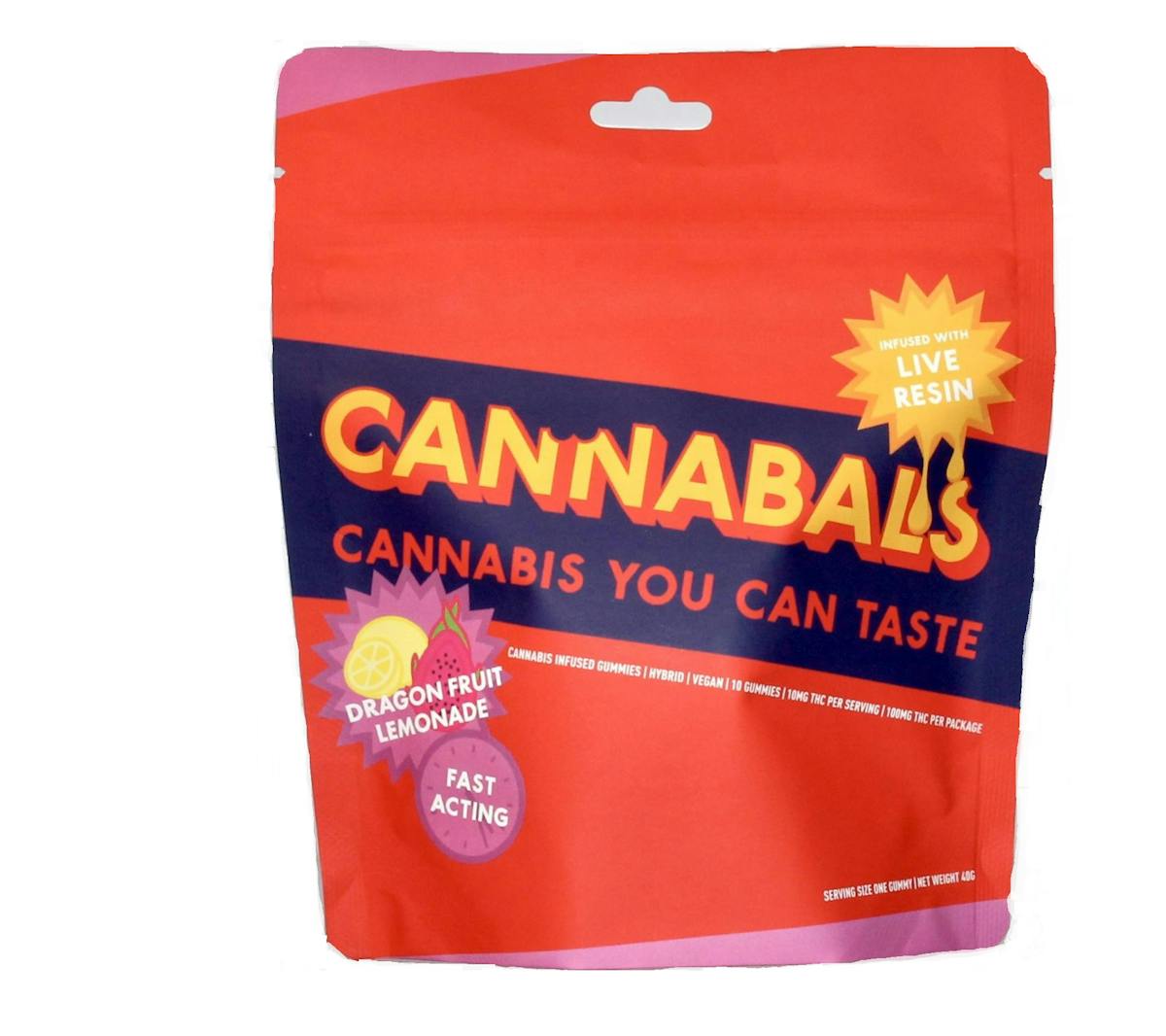 Photo of Cannabals | Dragonfruit Lemonade | Live Resin Gummy 10PK
