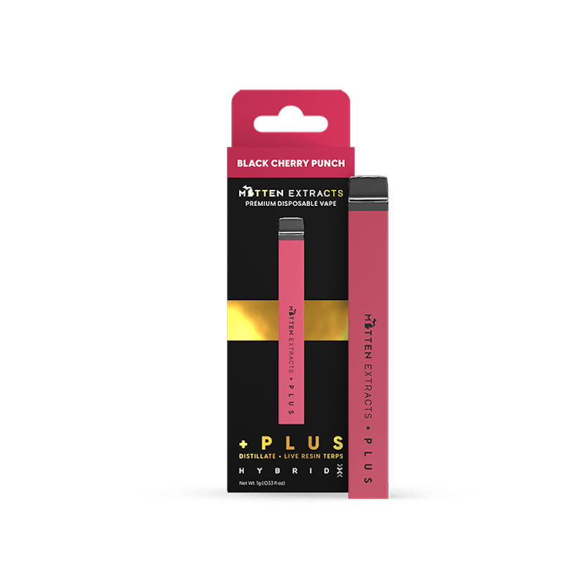 Mitten + PLUS Disposable | Black Cherry Punch (Hybrid)