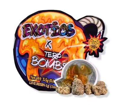 Product Terp Bomb | Sherbanger (H) Flower + 1g California Honey Live Resin | Cali Honey