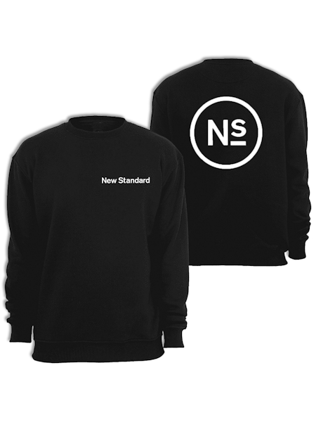 New Standard | Crewneck Sweatshirt | L | Black
