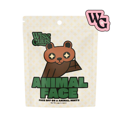 Wise Guys - 3.5g Prepacked - Animal Face