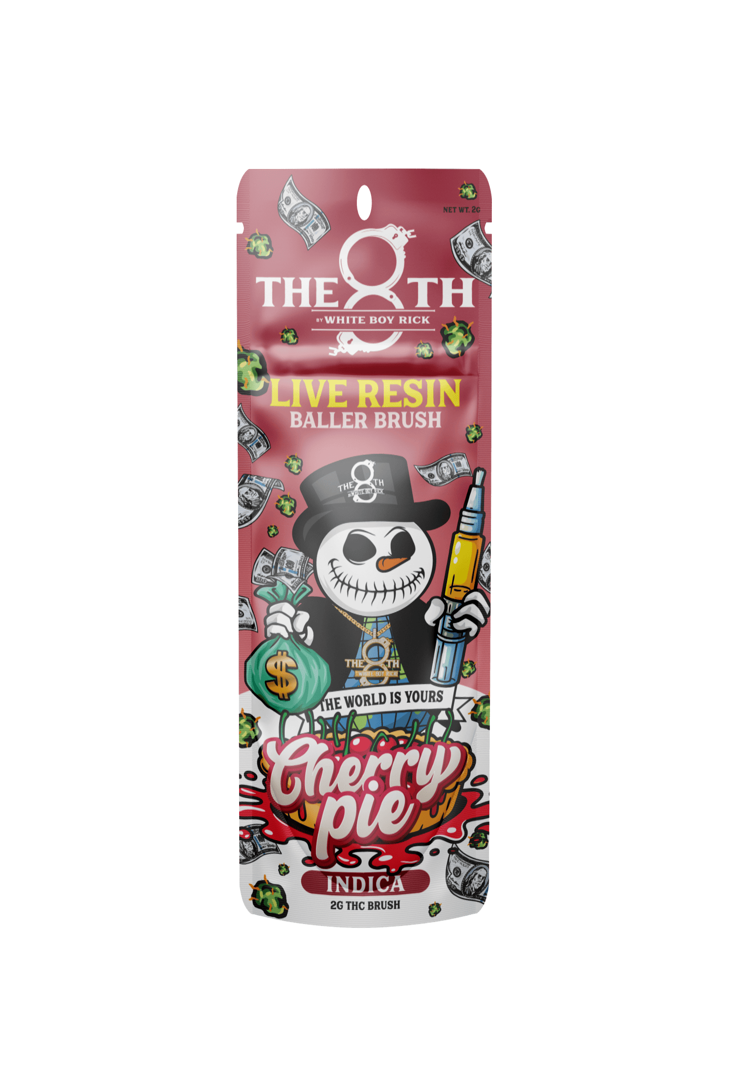 The 8th - 2g Live Resin Brush - Cherry Pie