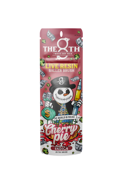 The 8th - 2g Live Resin Brush - Cherry Pie