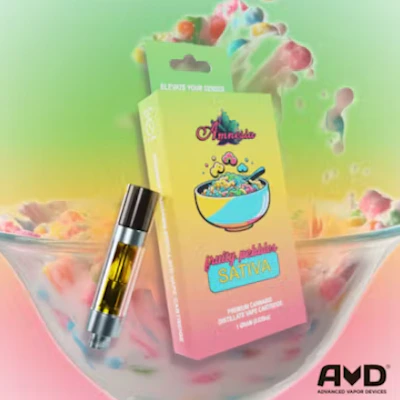 Amnesia - 1g Cart - Fruity Pebbles
