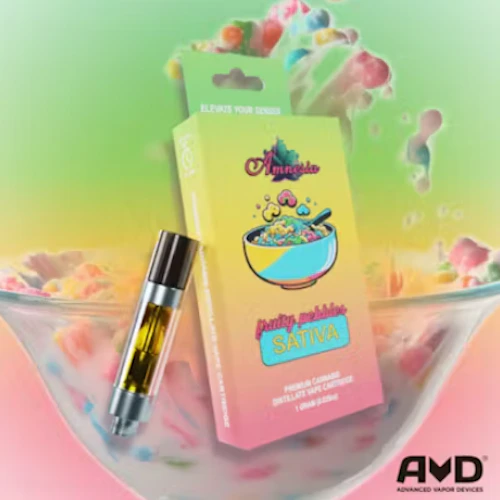 Amnesia - 1g Cart - Fruity Pebbles