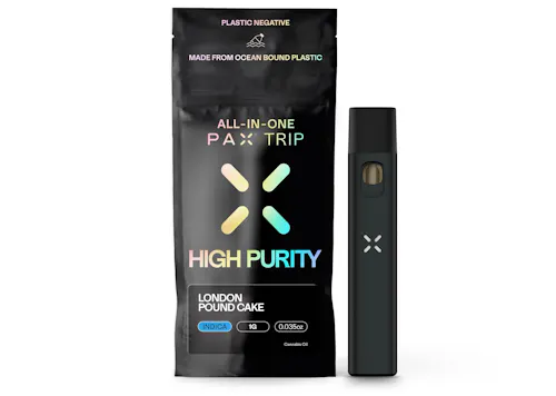 PAX Trip | London Pound Cake | High Purity AIO Disposable | 1g-active