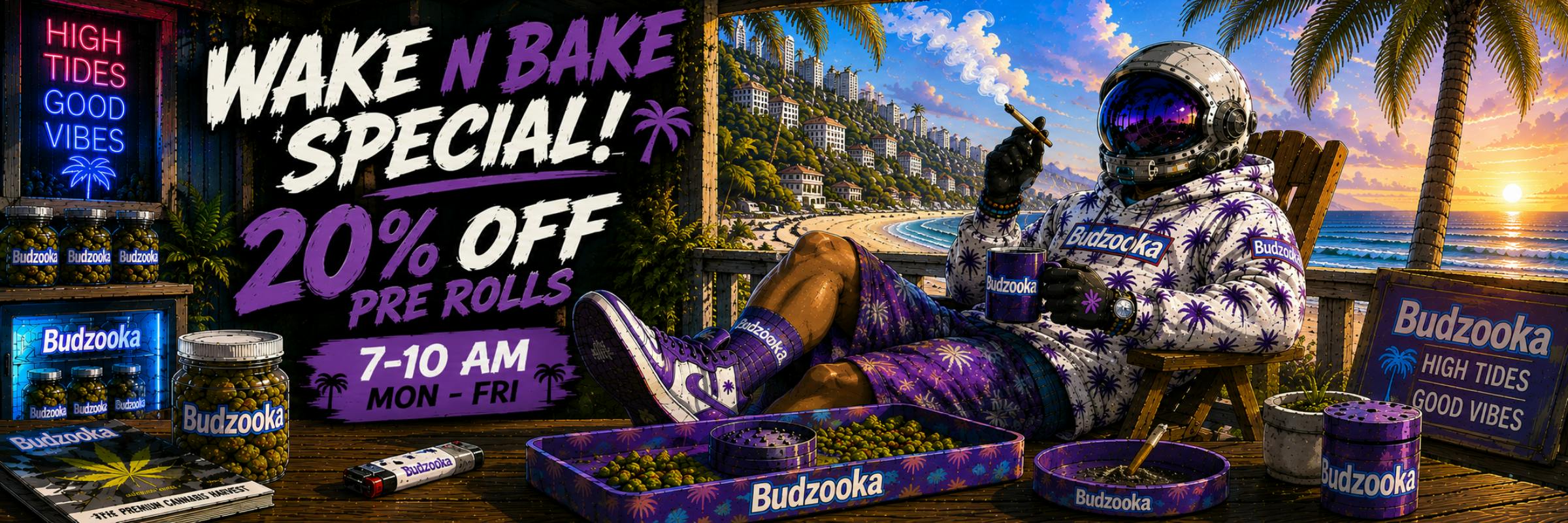 Wake & Bake  Weed Specials