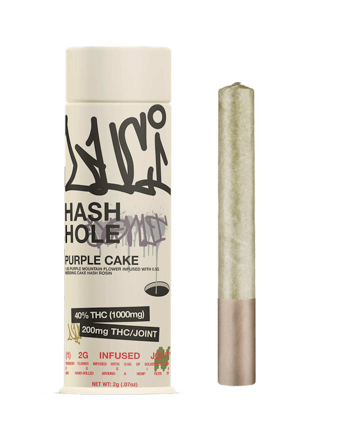 Photo of Luci | Pre-Roll | Purple Cake 2g Hash Hole