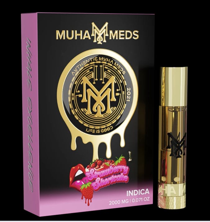 Product: Muha Meds | Vape Cart - 2G - Strawberry Shortcake
