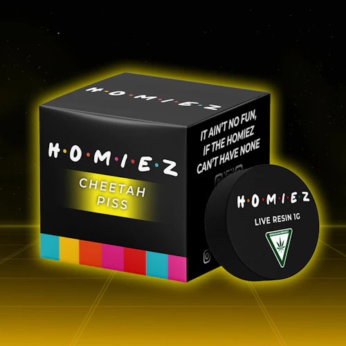 Homiez - 1g Live Resin - Cheetah Piss