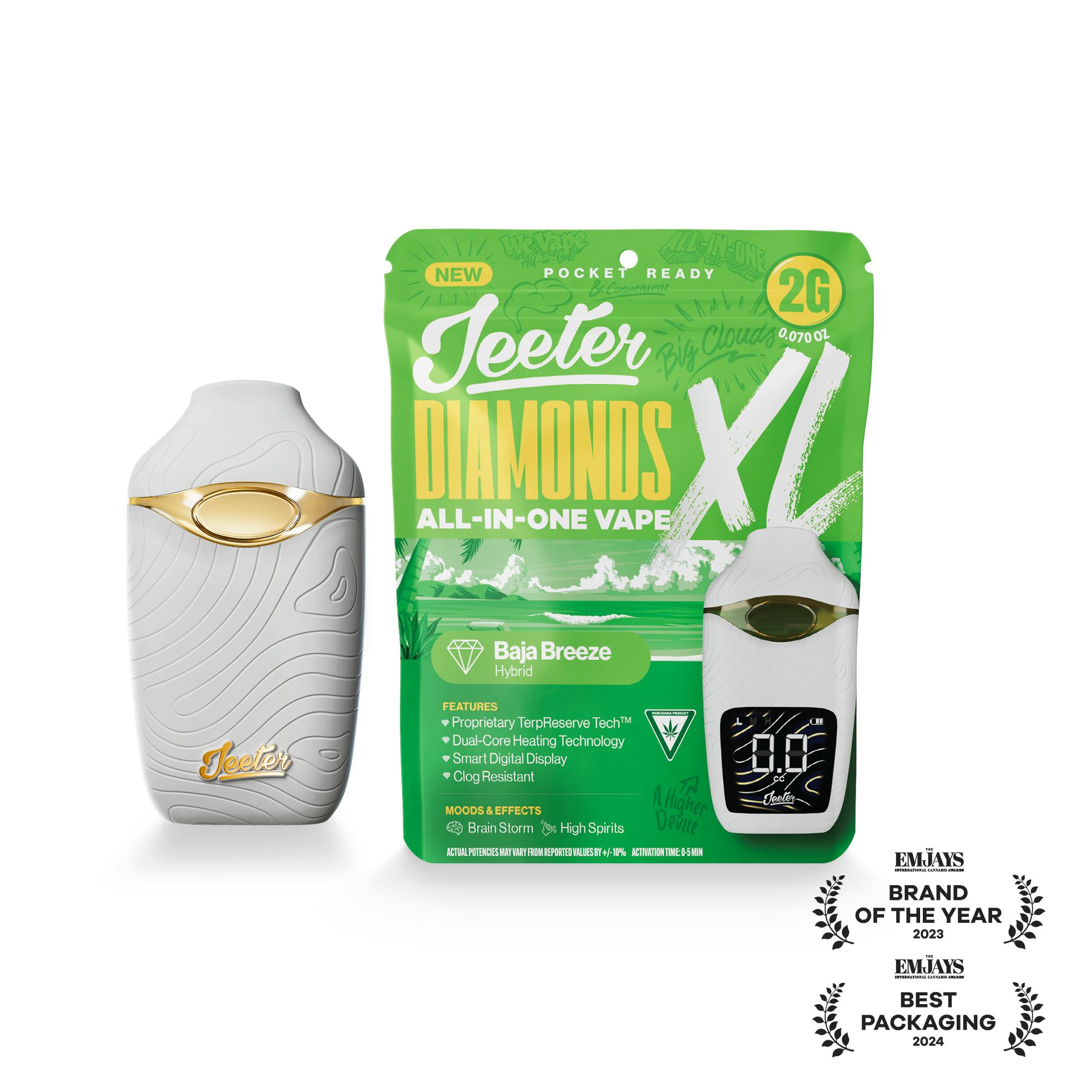 Jeeter - 2g Liquid Diamond Disposable - Baja Breeze