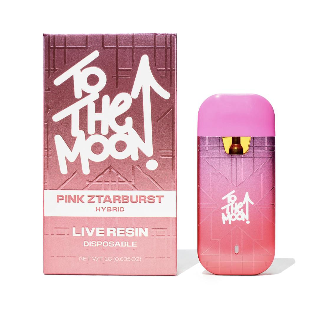 Vape | To The Moon | Pink Ztarburst | Live Resin | 1g