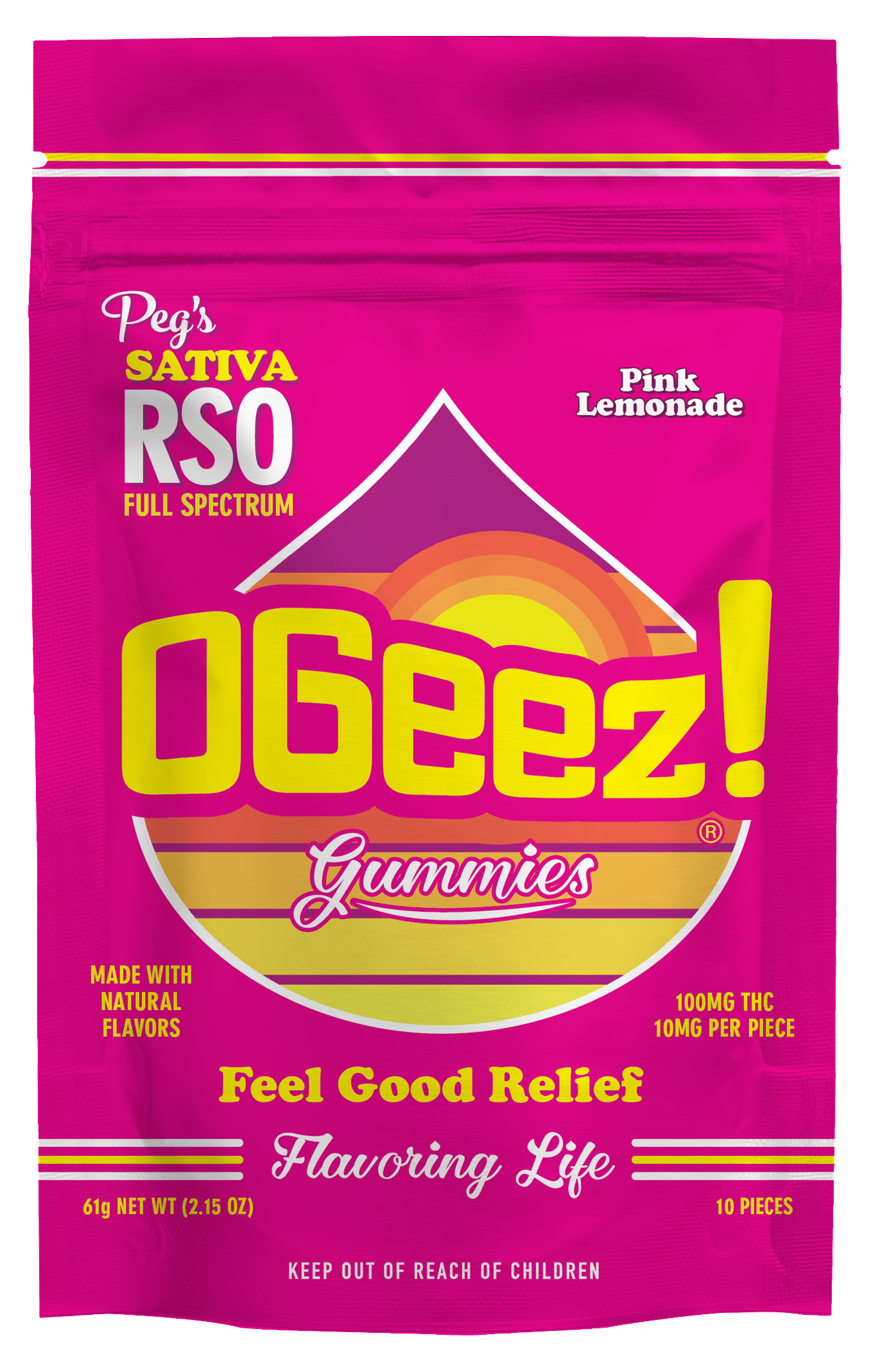 Product Peg's Pink Lemonade Sativa RSO - 100 mg
