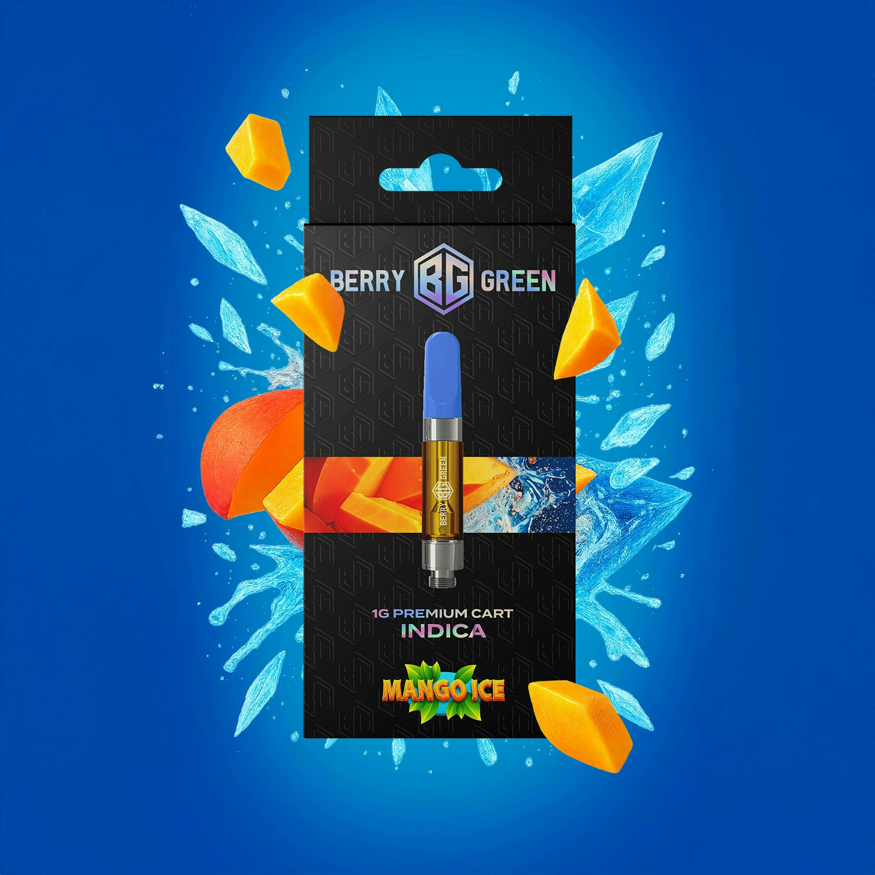 Berry Green BERRY GREEN | MANGO ICE | CART INDICA — VAPORIZERS