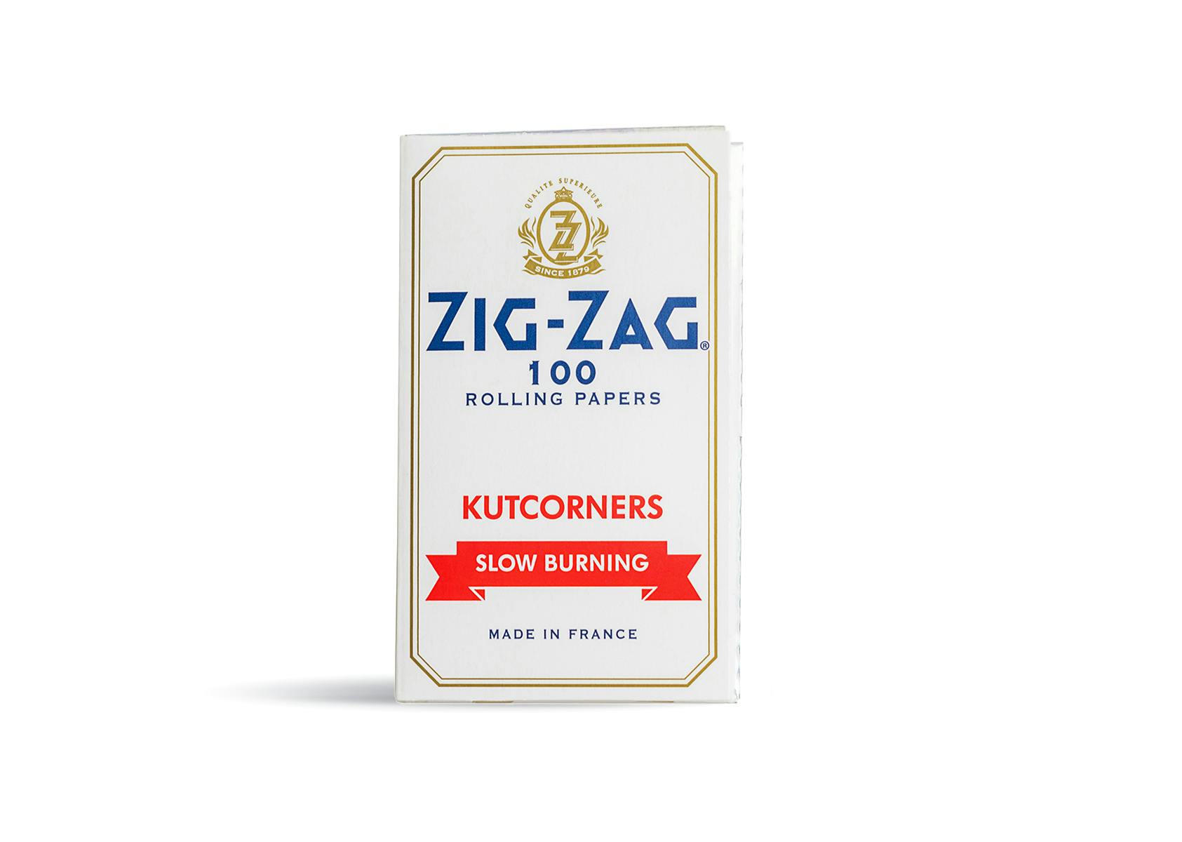 Zig zag - white papers kutcorners