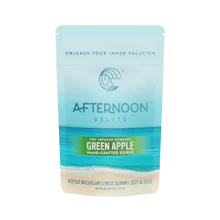 Afternoon Delite - 200mg Gummies - Green Apple