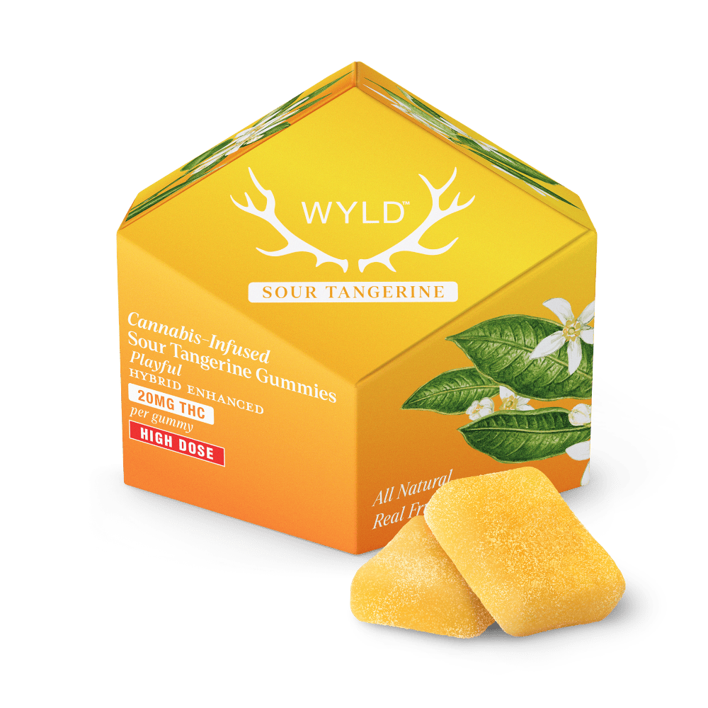 200mg | Sour Tangerine Hybrid Enhanced Gummies