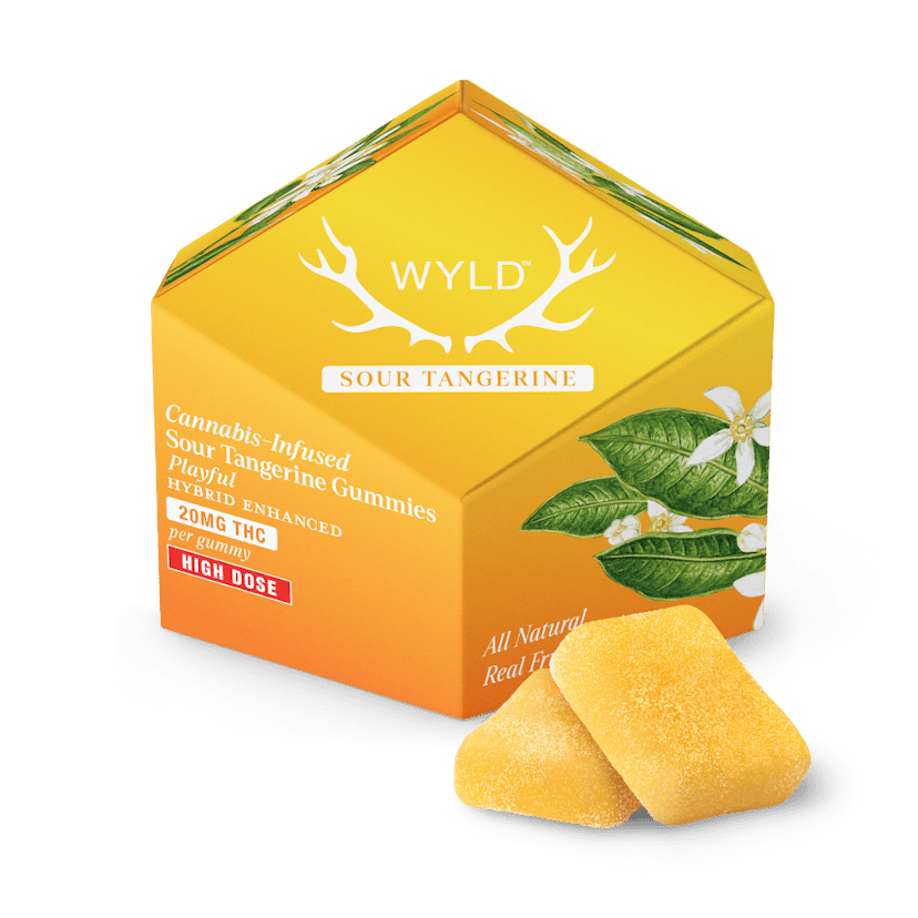 200mg | Sour Tangerine Hybrid Enhanced Gummies