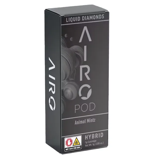 Airo Liquid Diamonds Pod Animal Mintz 1g (hybrid, pods)