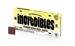 Incredibles Garden State Bar Chocolate 100mg