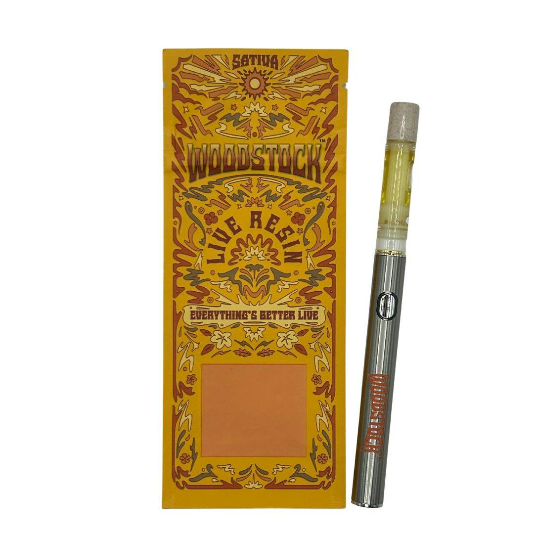 Product Woodstock - Key Lime Pie - 1g - Live Resin Vape Cart (510)