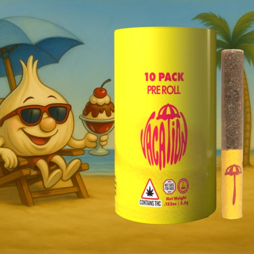 Product: Vacation | Garlic Sundae | Preroll - 0.35g/10pk