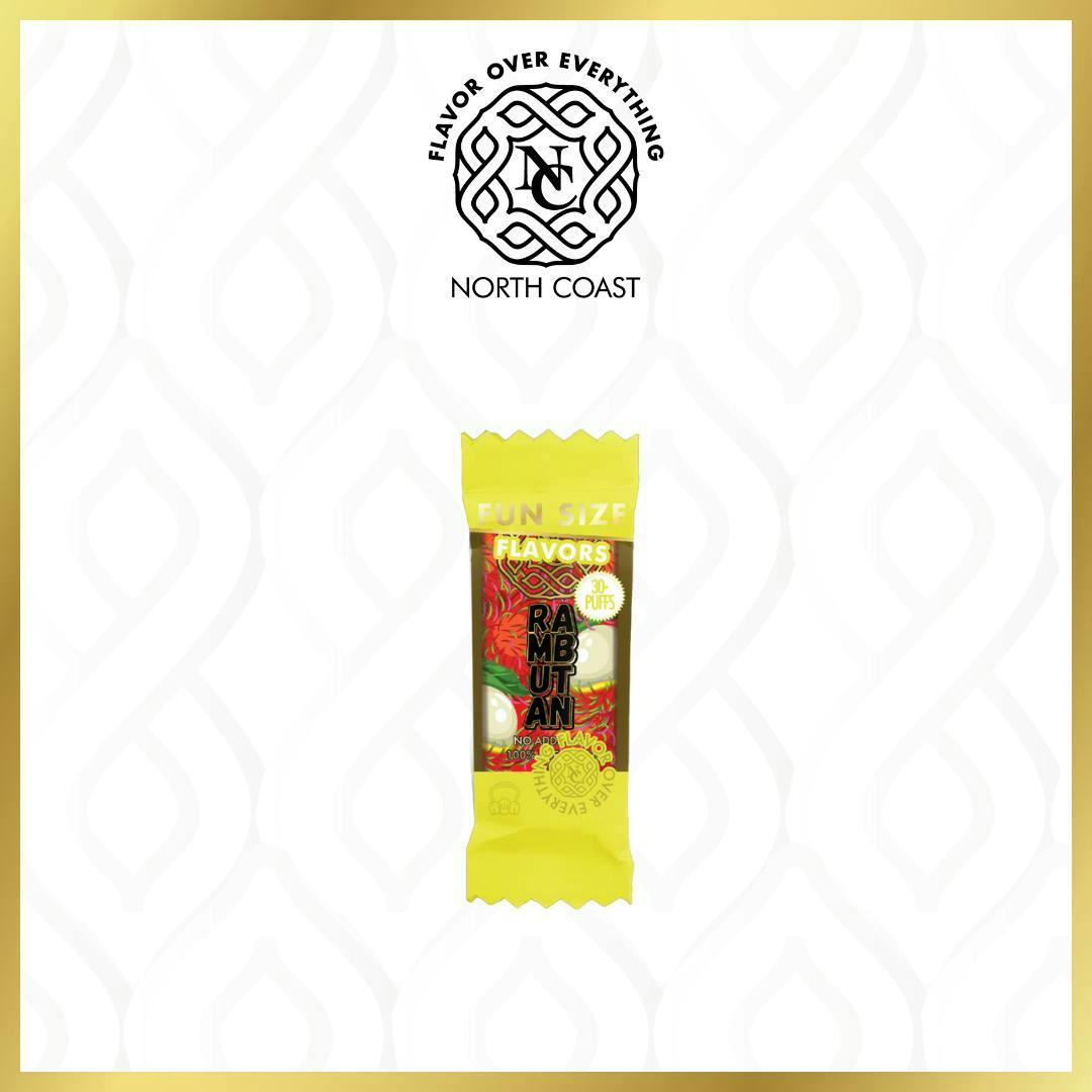 North Coast x Pressure Pack - .15g Fun Size Hash Rosin Disposable - Rambutan