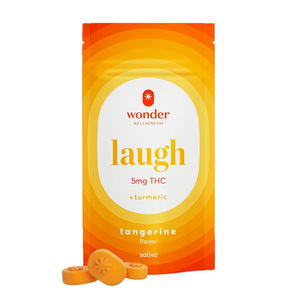 Product: WONDER | TANGERINE - LAUGH GUMMIES | 200MG