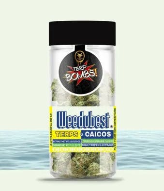 Product Terp Bomb | Terps & Caicos (S) Flower + 1g California Honey Live Resin | Weedubest