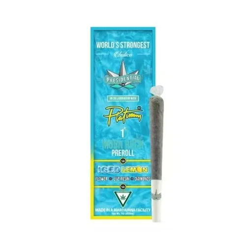 Presidential - 1g Moon Rock Infused Preroll - Iced Lemon