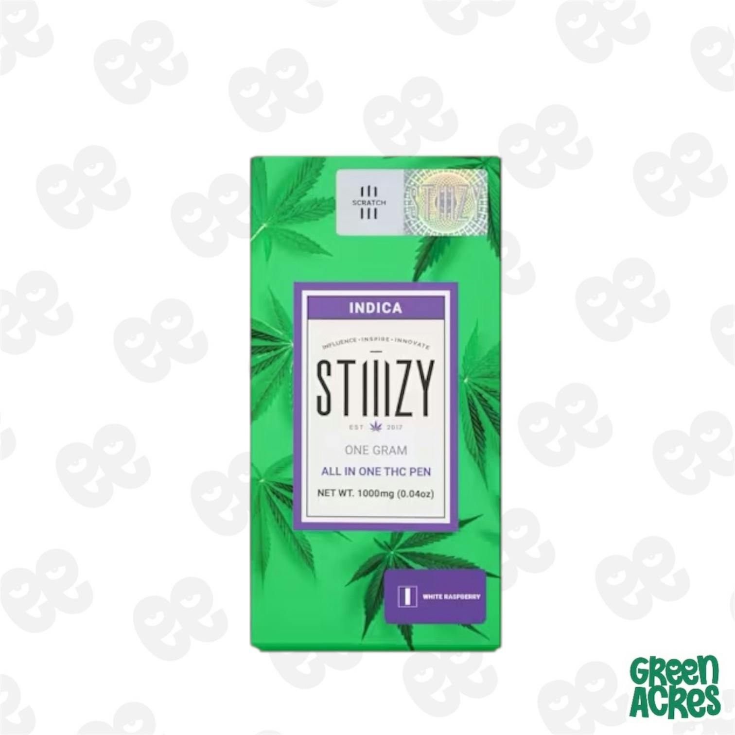 Stiiizy: White Raspberry 1G AIO (I) | Green Acres - Riverview