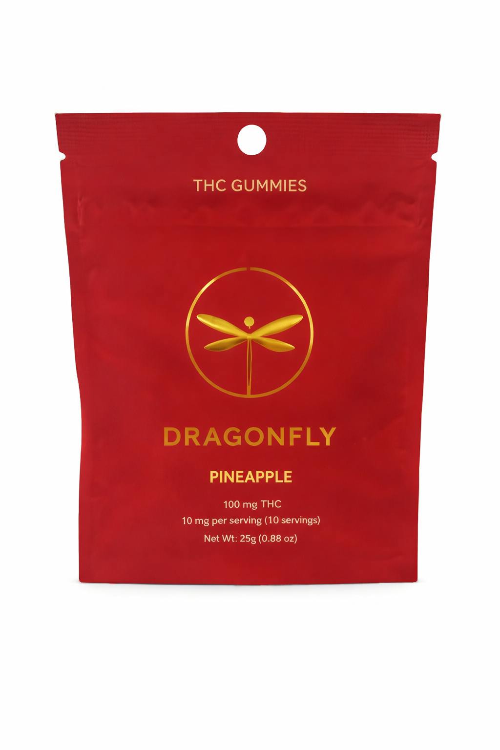 Dragonfly - 100mg Gummies - Pineapple