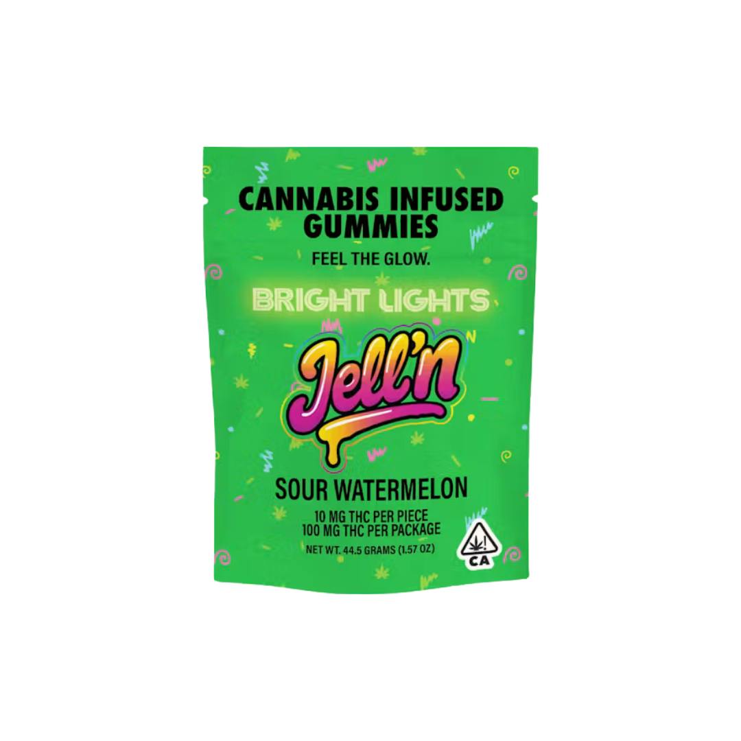 SOUR WATERMELON 10PK GUMMIES (VEGAN)