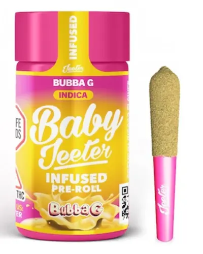 Baby Jeeter Bubba G 0.5g Infused Pre-Roll 5pk (2.5g)-1