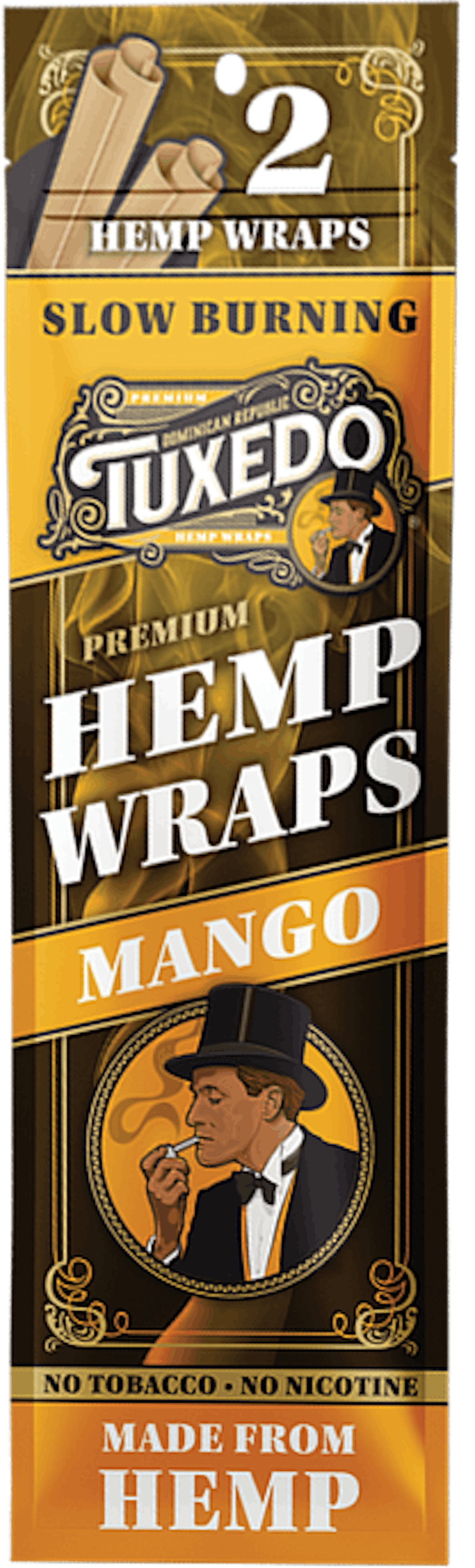 Image of Mango | 2pk Hemp Wraps | Tuxedo