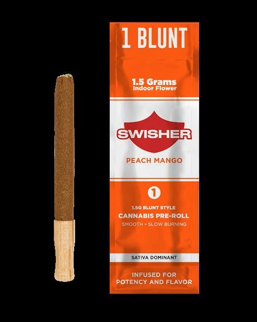 Swisher SWISHER | PEACH MANGO | INFUSED BLUNT HYBRID — PRE_ROLLS