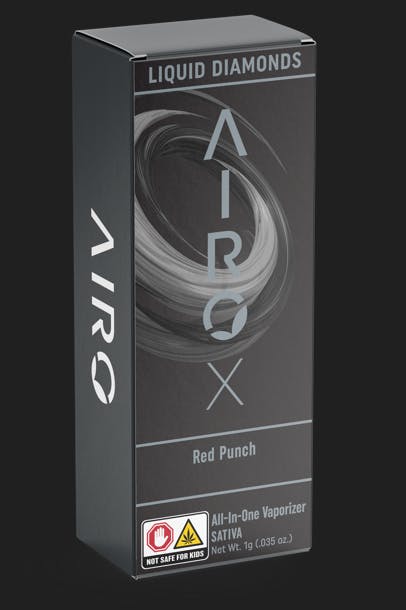 Airo Red Punch Liquid Diamond Disposable 1G | Casa Verde