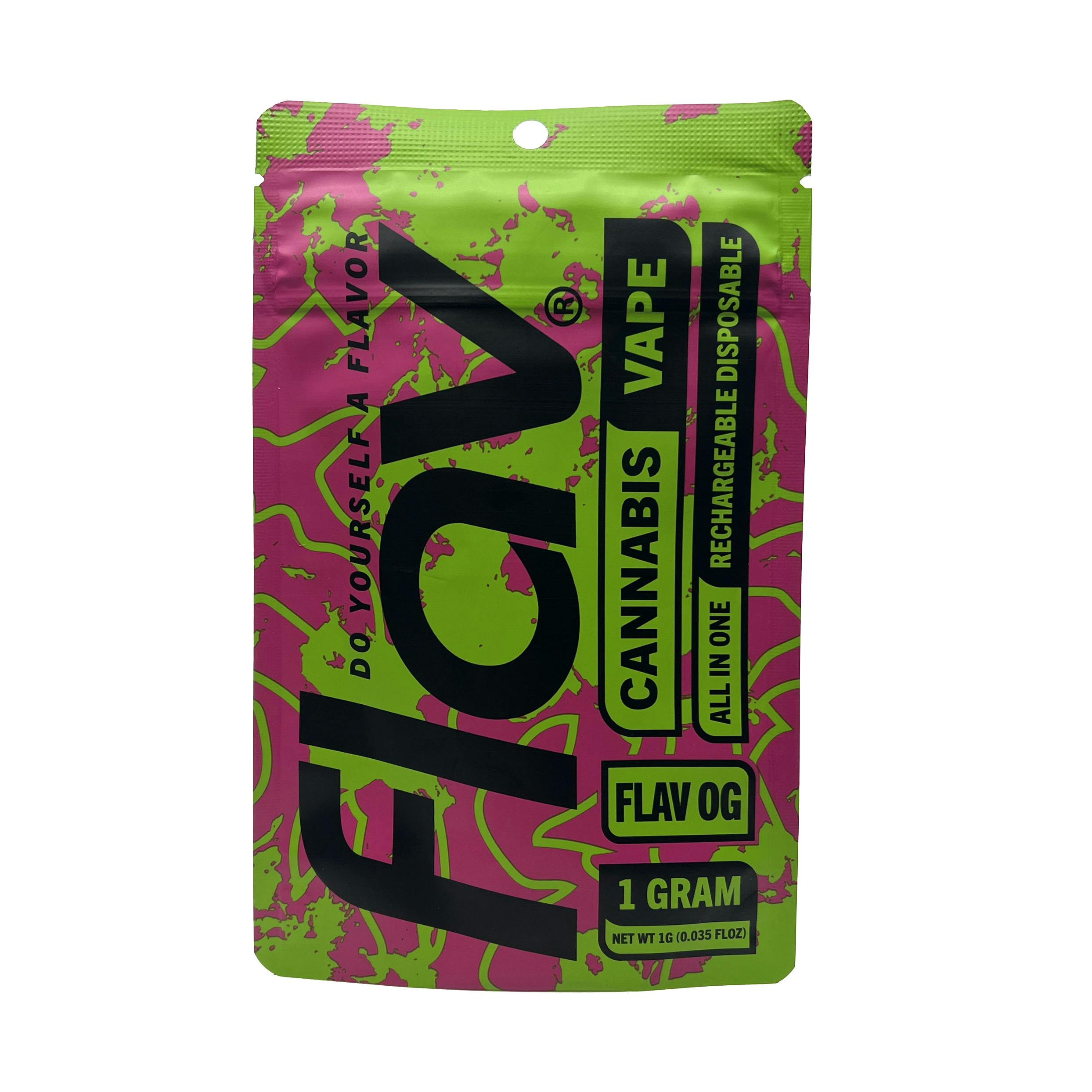 Flav OG Disposable Vape Rec - Exclusive Cannabis Michigan