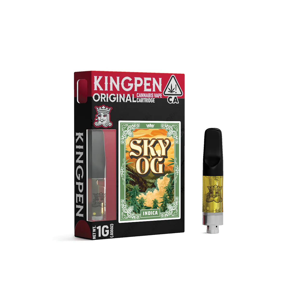 Kingpen Originals - Sky OG: Indica 1g Cartridge | KindPeoples