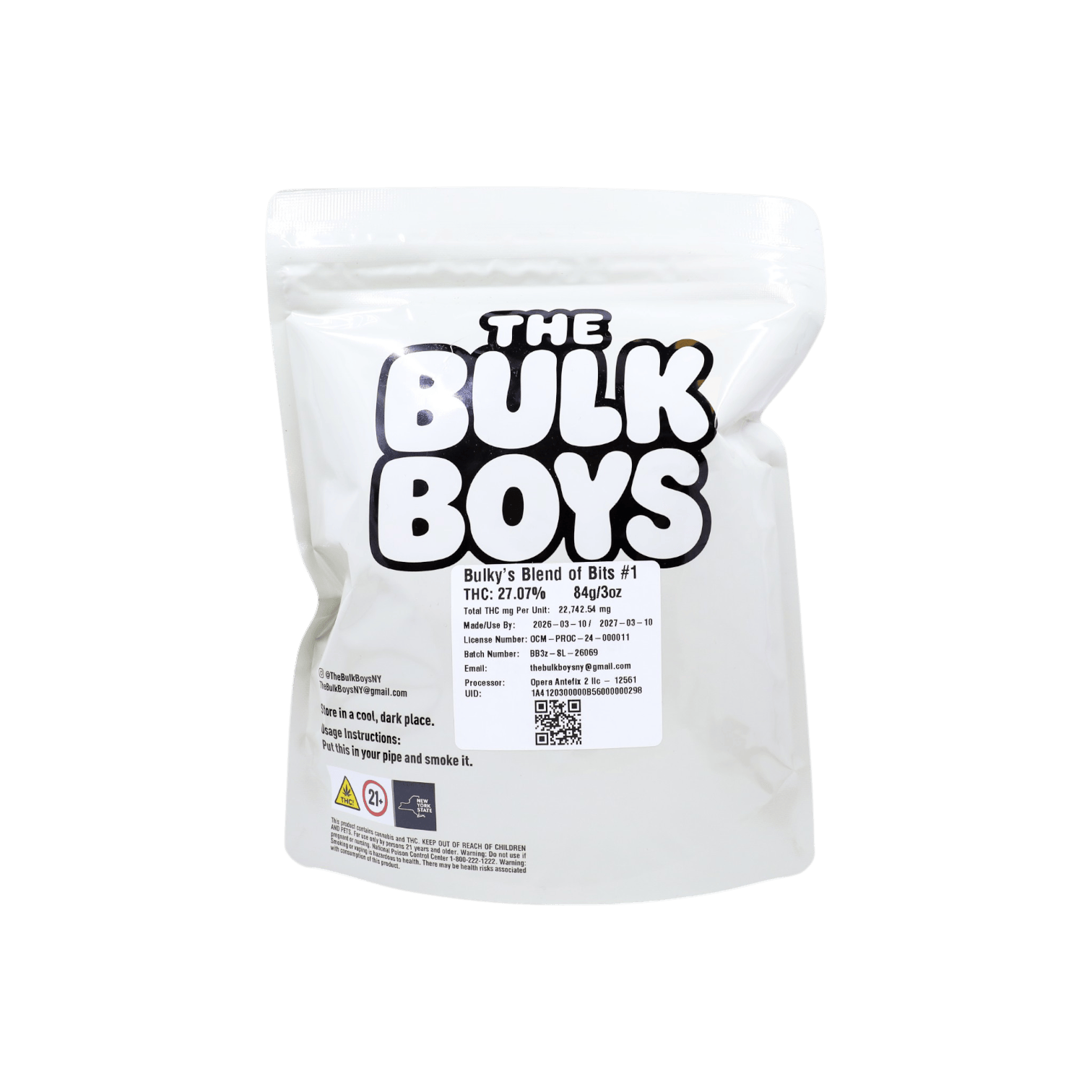 The Bulk Boys | Bulky's Blend of Bits #1 | Flower | 84g