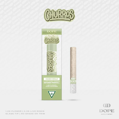 Dope Deprtment - 1.5g Infused Hash Hole - Pistachio