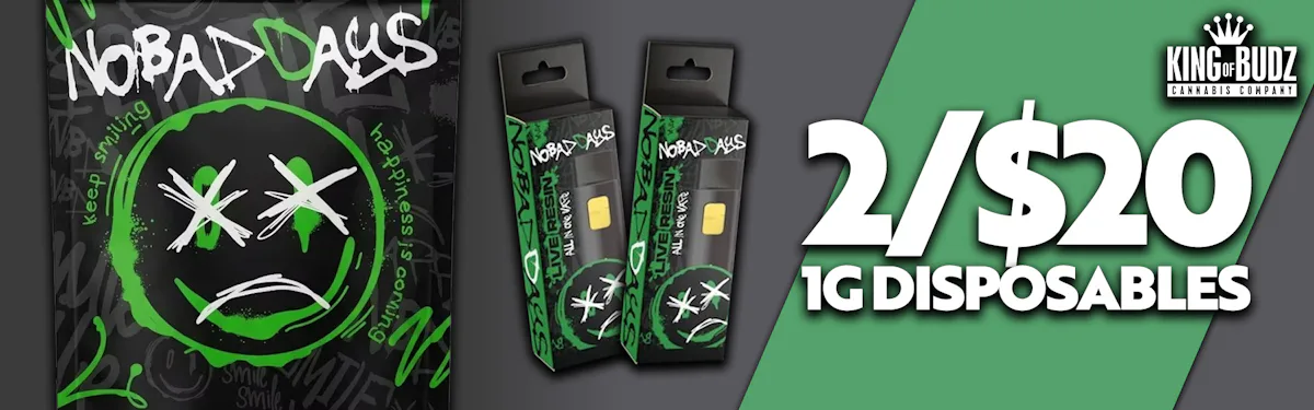 Live Resin THC Disposables | King of Budz Detroit, MI | Shop Online