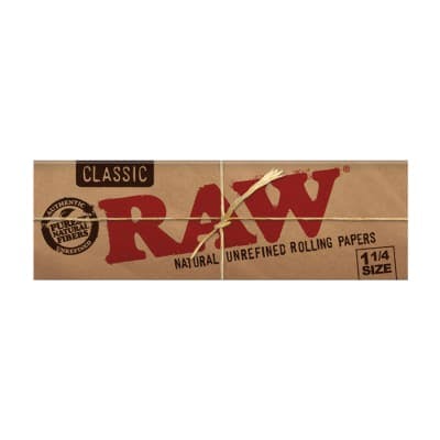 RAW - 1 1/4 Classic Unbleached Rolling Papers