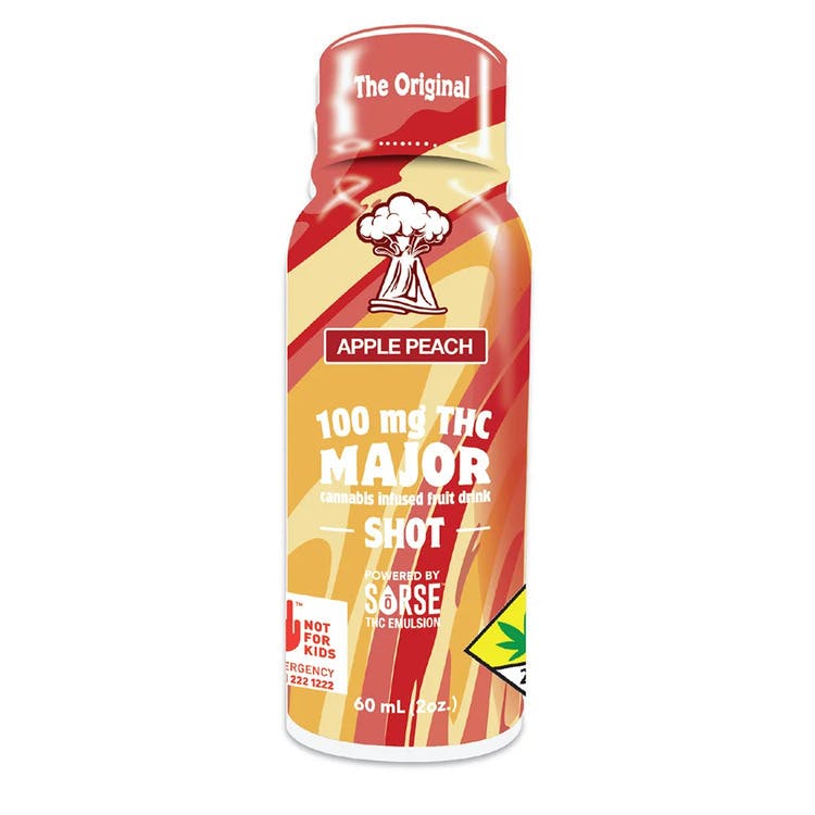 Major: Apple Peach - Blast Shot 100mg