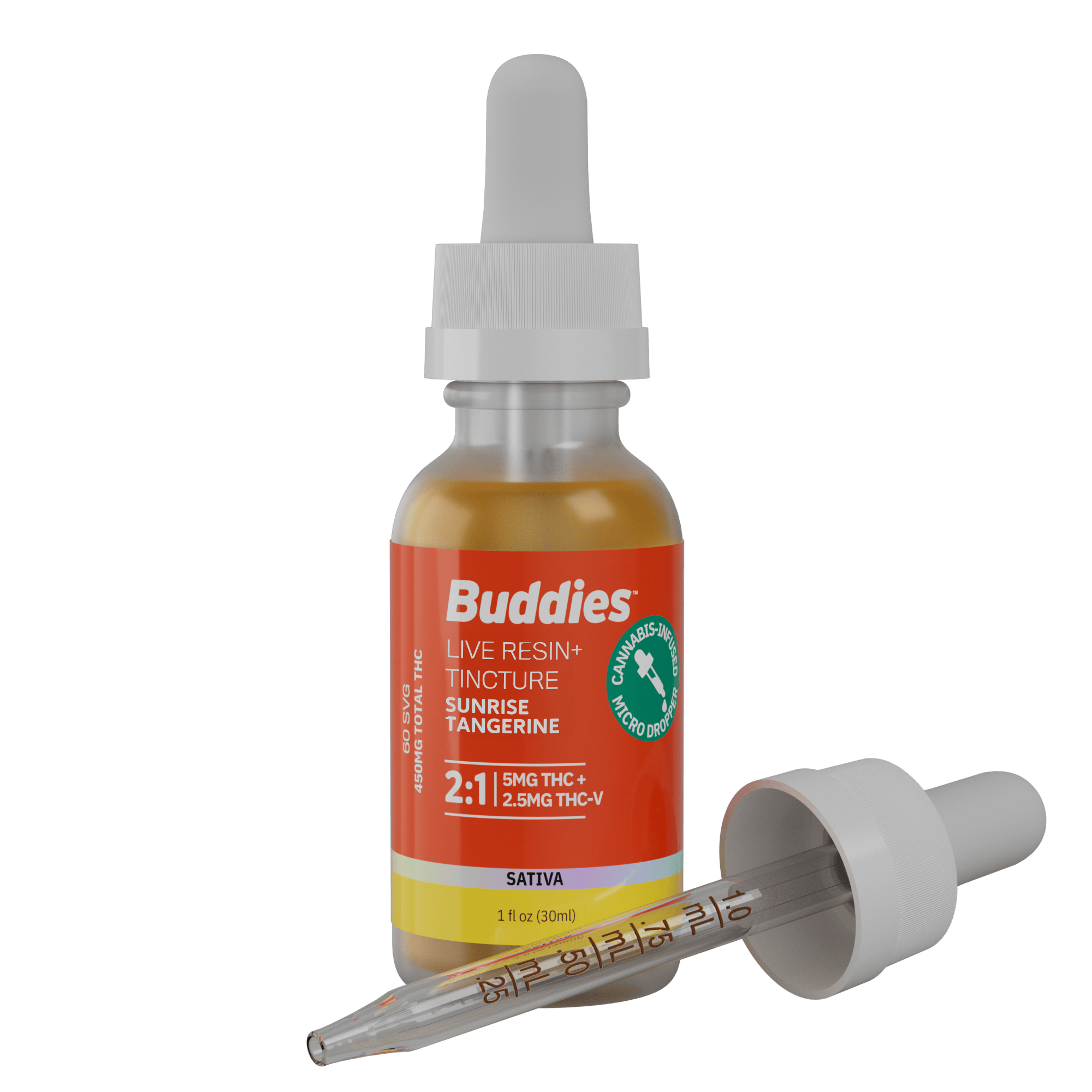 SUNRISE TANGERINE (2:1 THC/THCV) TINCTURE