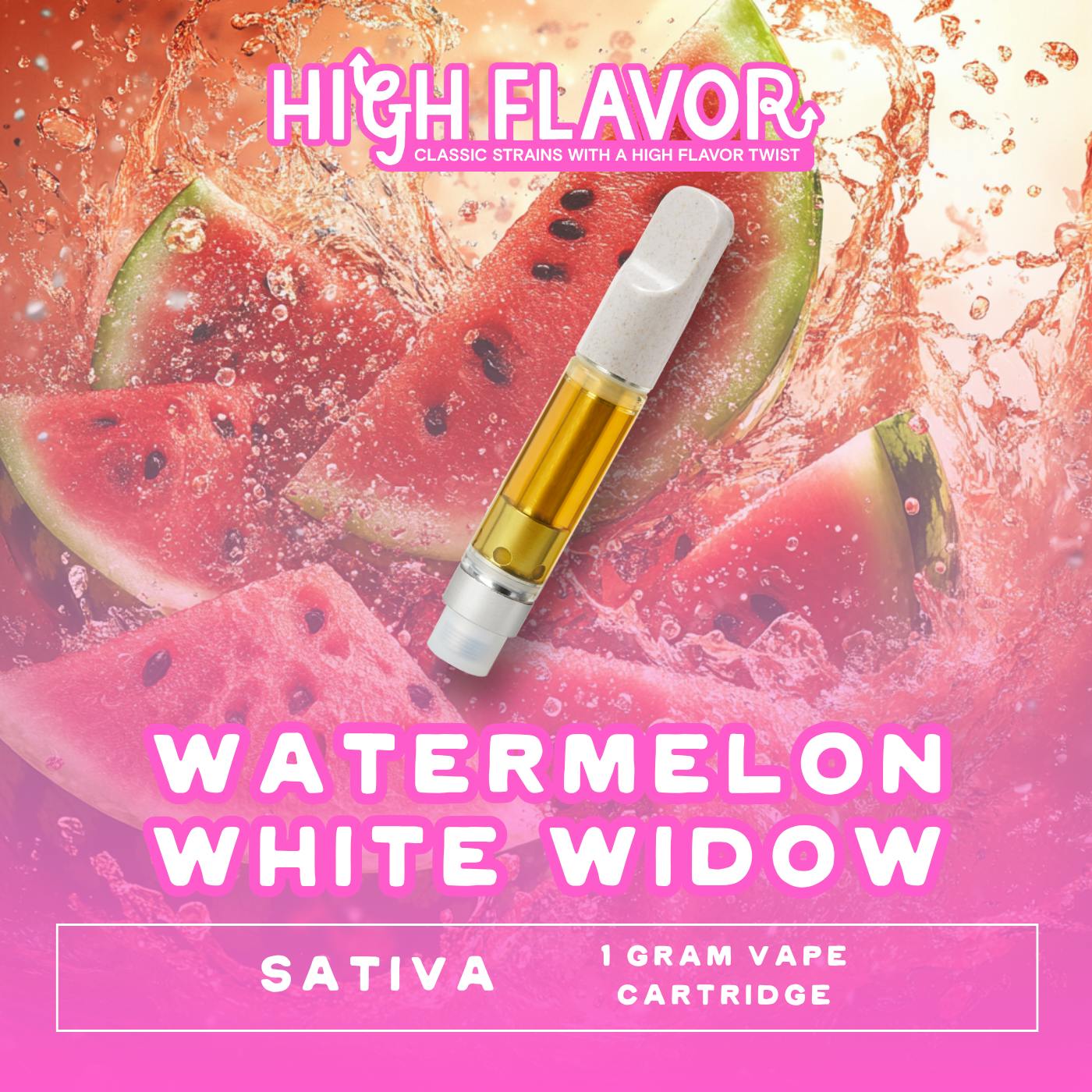 New!!! Watermelon White Widow I Vape 1g