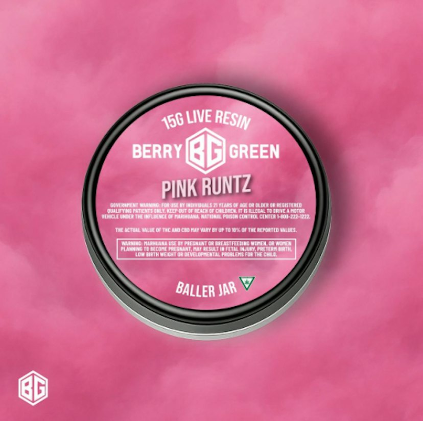 Berry Green Live Resin | Pink Runtz
