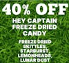 40% Off Edibles