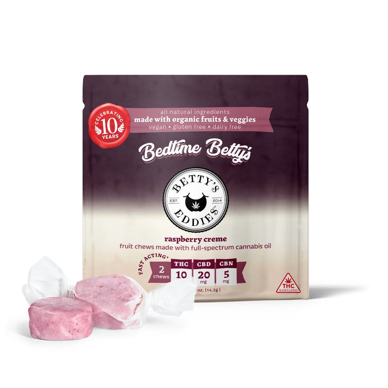 Shop Betty's Eddies Lemon Agave Bedtime Betty's [10pk] (100mg THC