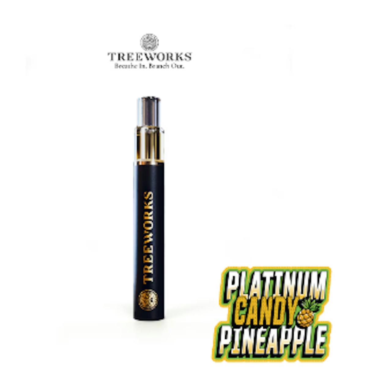 Photo of Treeworks Platinum Candy Pineapple 0.5g Live Rosin Wand